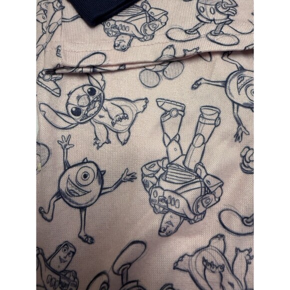 Disney  Girl’s Character 100 2-Piece Pajama Set Size 6 Soft & Cuddly - Picture 5 of 6